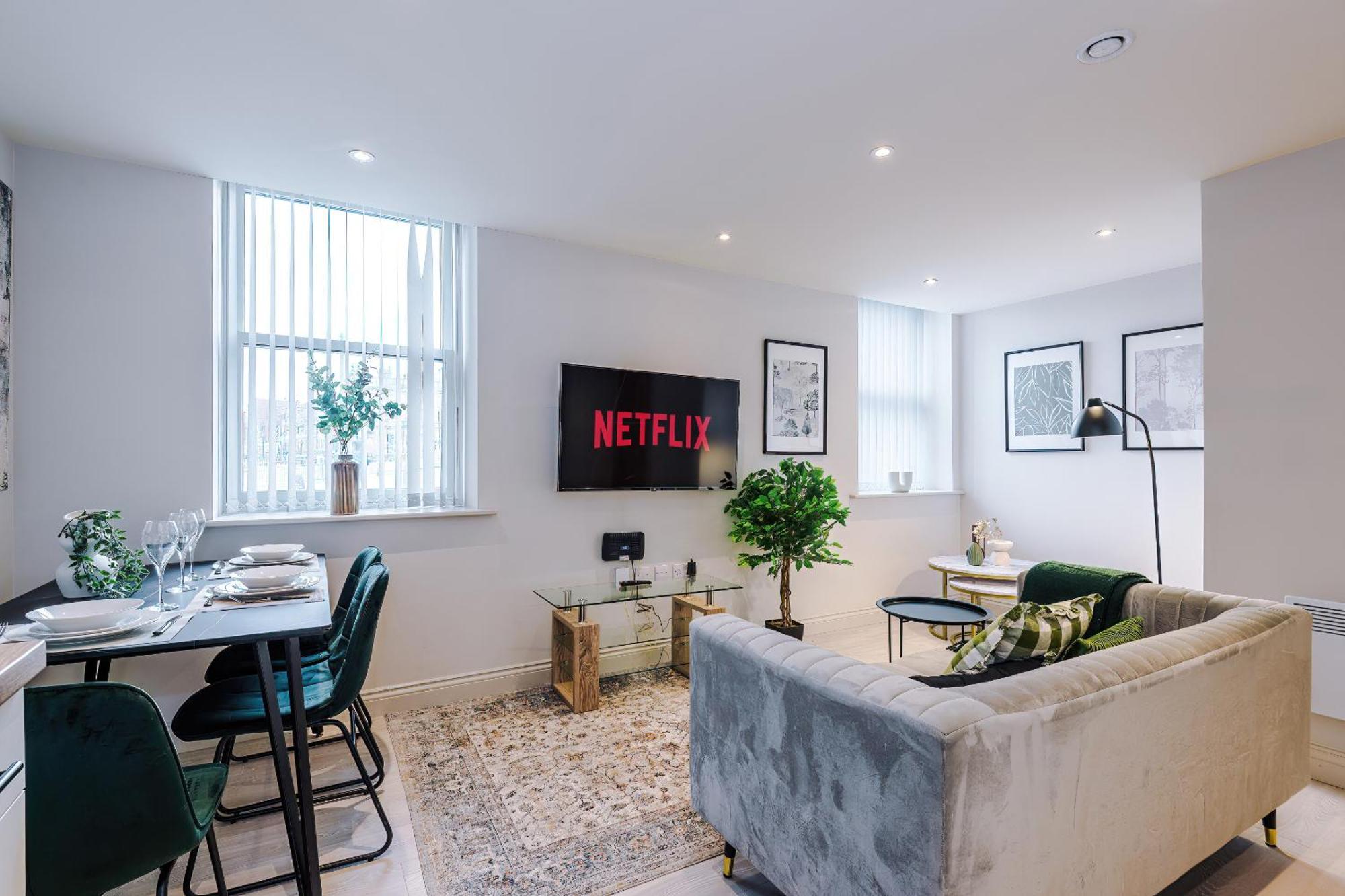 King Bed Premium Apartment Leeds (West Yorkshire)
